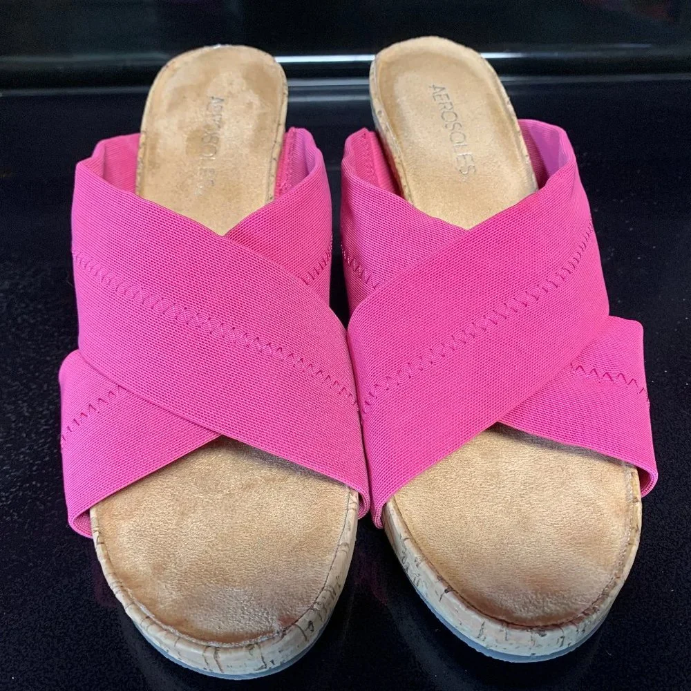 Aerosoles Pink Party plush 9.5